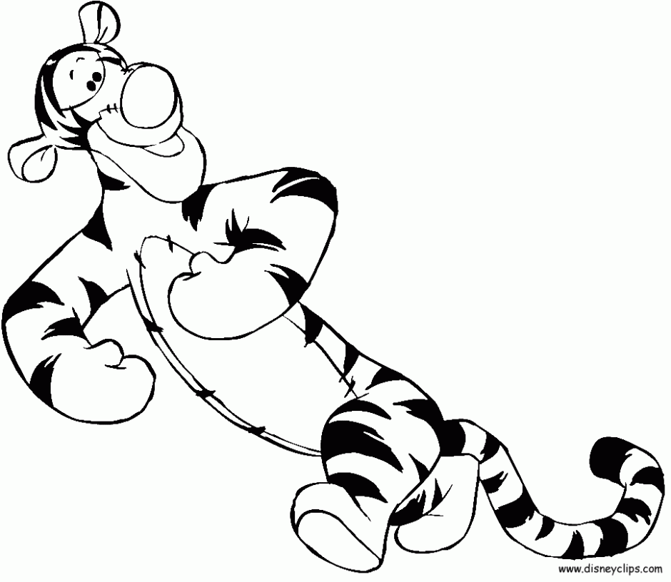 Tigger Worm Coloring Pages Print Colouring Pages 153731 Tigger 
