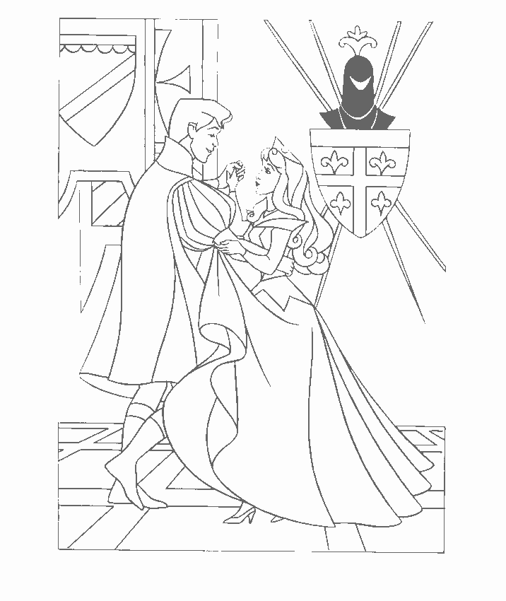 Coloring Page - Sleeping beauty coloring pages 15