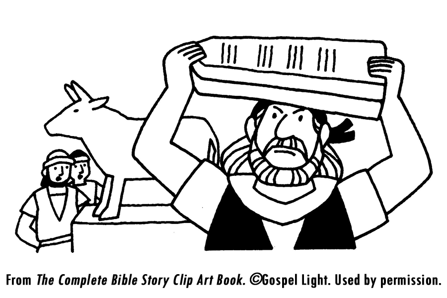 Ten Commandments Tablet Coloring Pages Images & Pictures - Becuo
