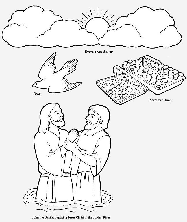 John The Baptist Coloring Page - Coloring Home