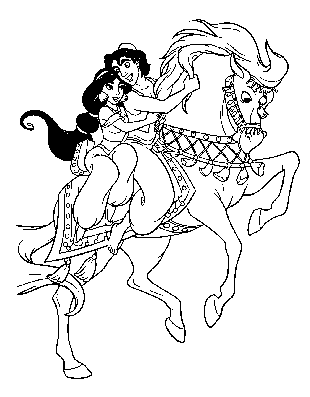 Jasmine Coloring Pages To Print - Coloring Home