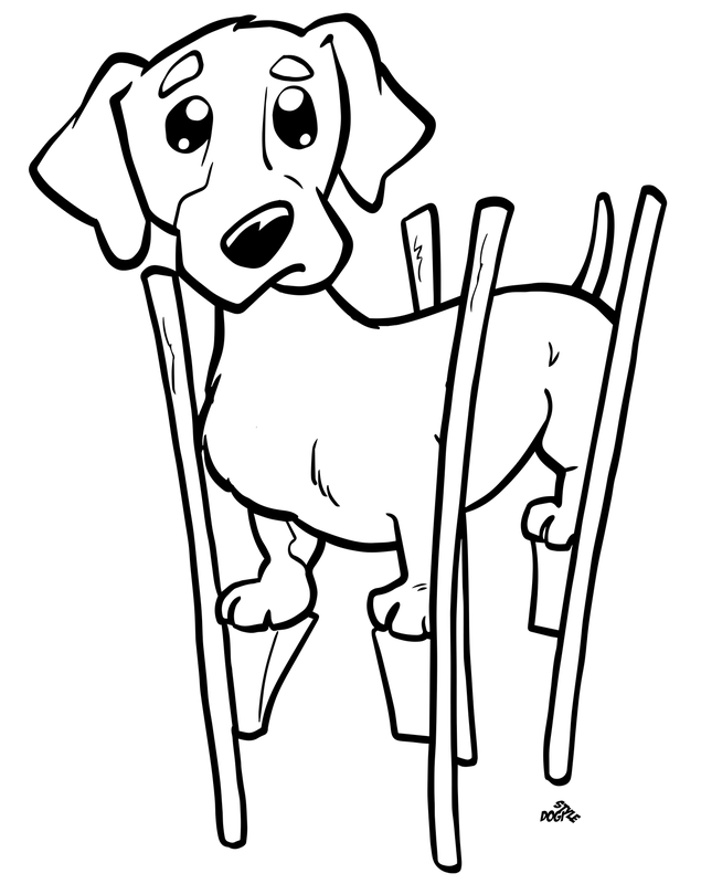 20 free Dog coloring pages | Coloring pages of dogs - DogiStyle