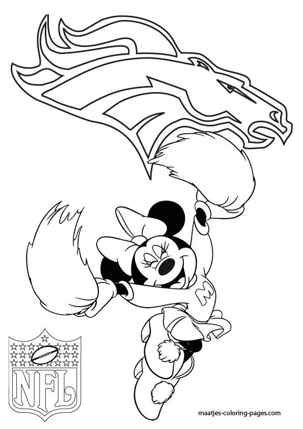 Cleveland Browns Mascot Coloring Pages - Coloring Pages For All Ages