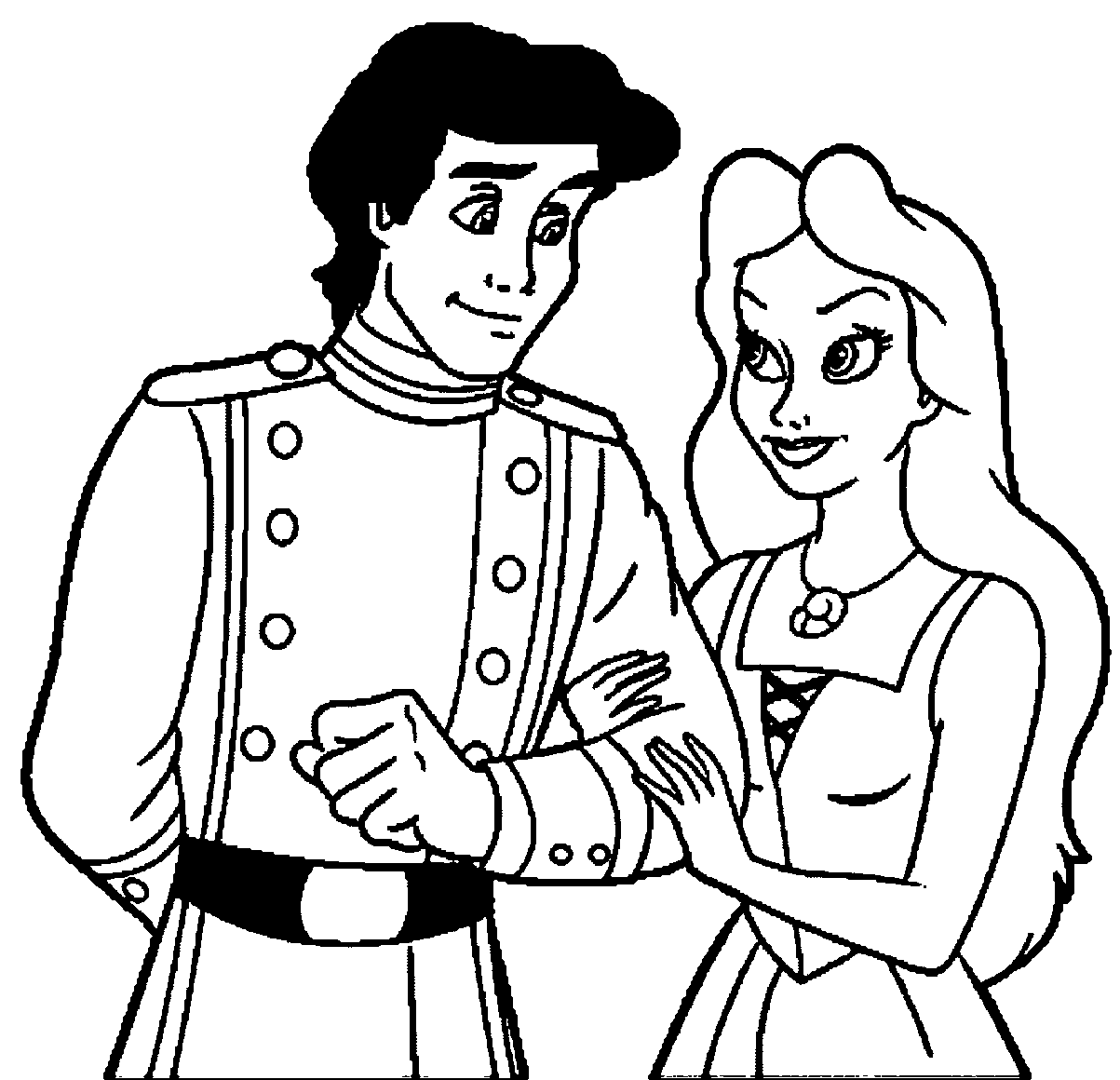 prince and princess coloring pages - High Quality Coloring Pages