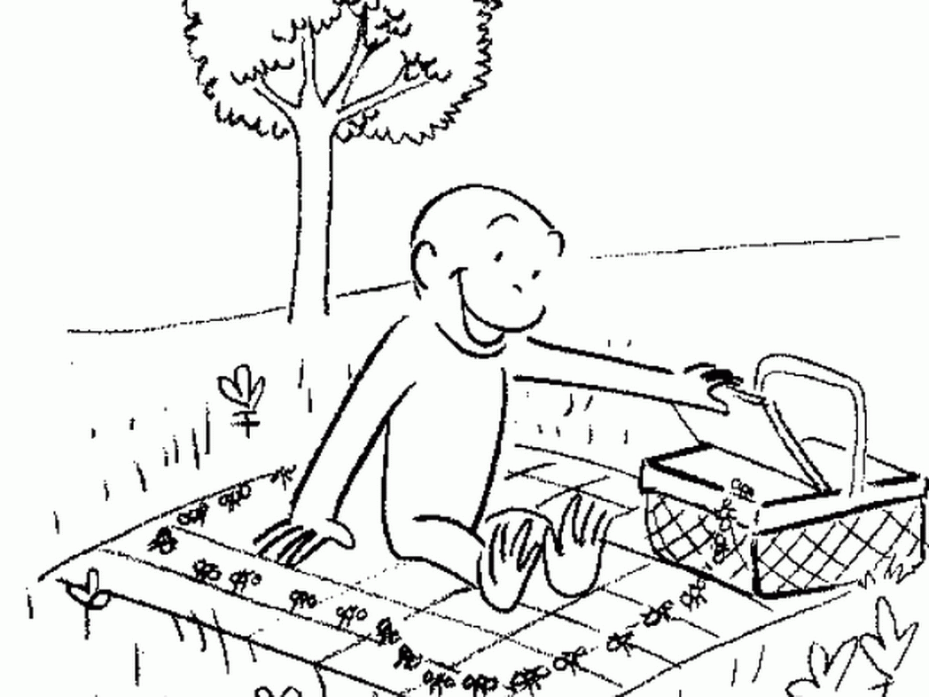 curious-george-camping-coloring-pages-image-sense-850892 ...