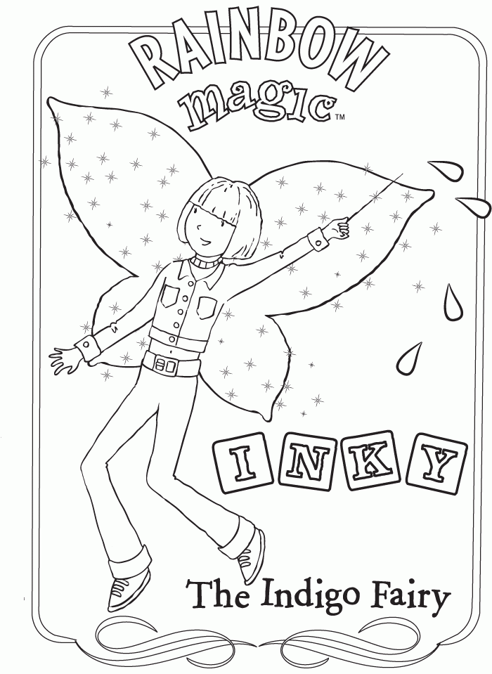 Rainbow Magic Coloring Pages - Coloring Home