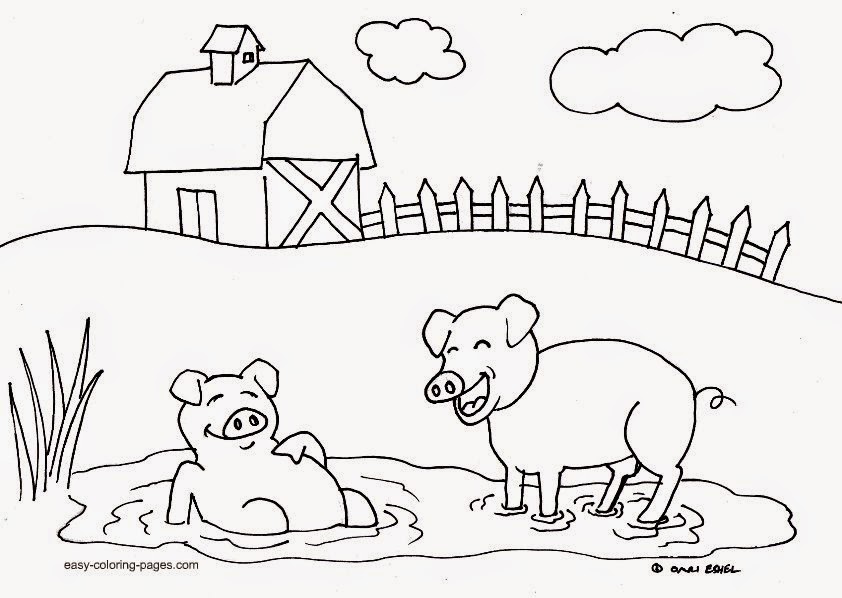 Old Macdonald Had A Farm Coloring Pages Page 1 - Coloring Home