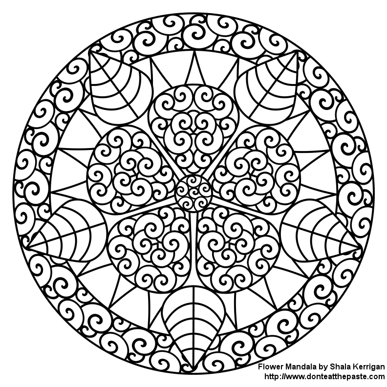 Printable Difficult Coloring Pages - Coloring Home