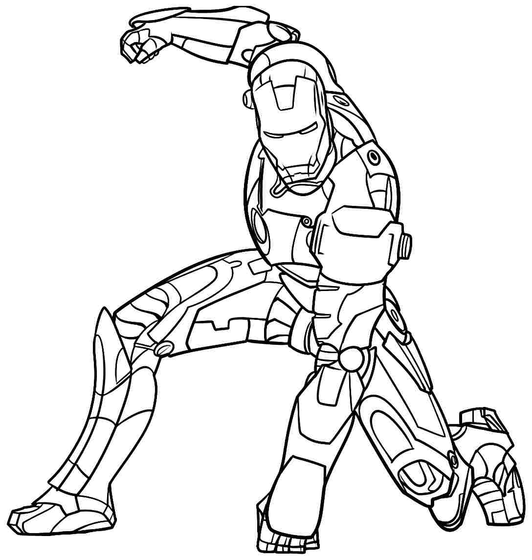 Iron Man Coloring Pages Free Printable - Coloring Home