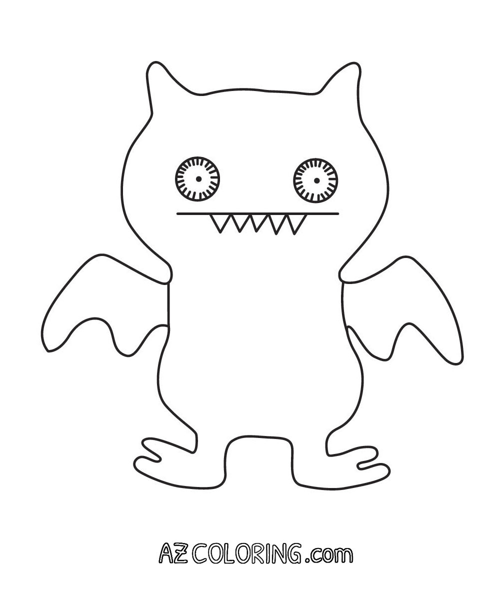 Ugly Dolls Coloring Page
