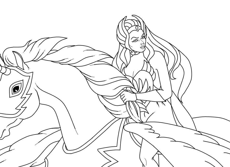 She-ra Coloring Pages - Coloring Labs