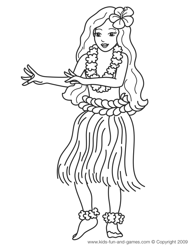 Of Hawaii - Coloring Pages For Kids And For Adults - Coloring Home