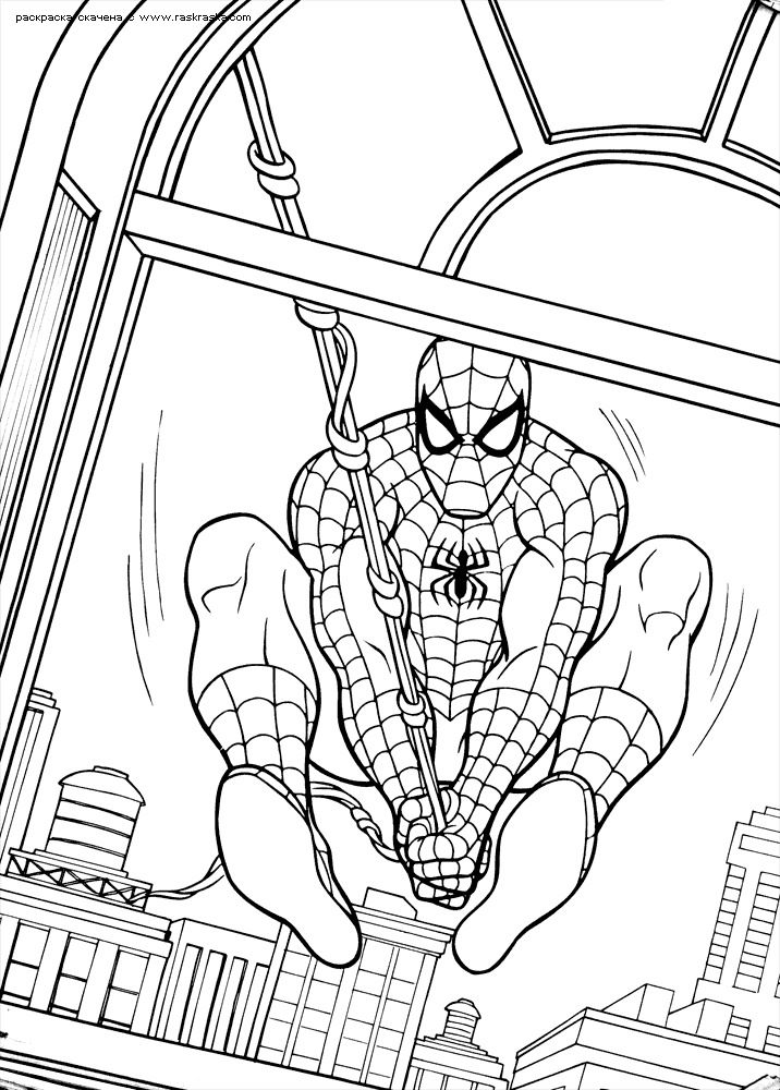 Spectacular Spider Man Coloring Pages - Coloring Home