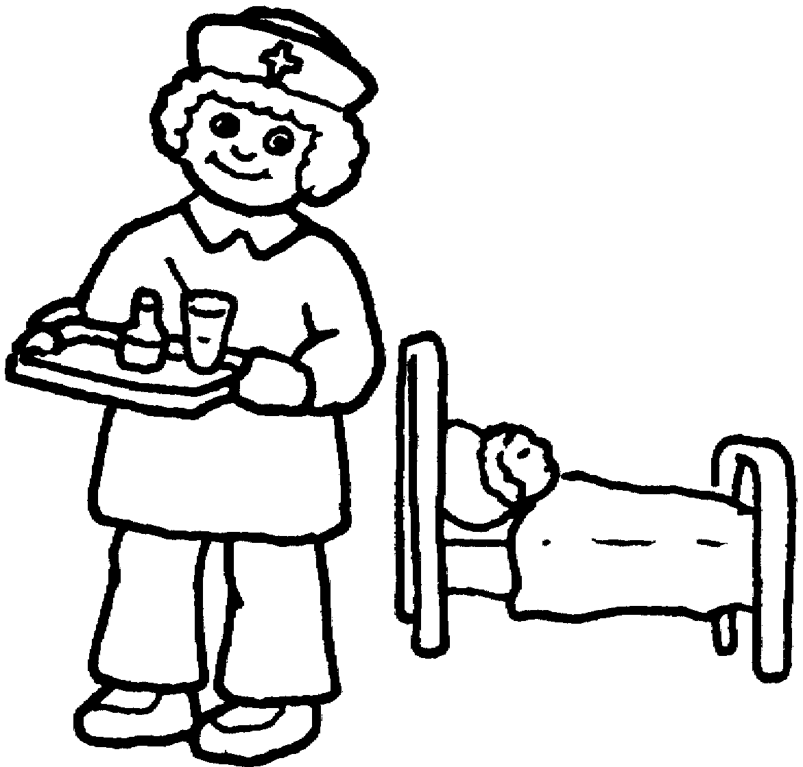 Nursing Coloring Pages To Print - High Quality Coloring Pages