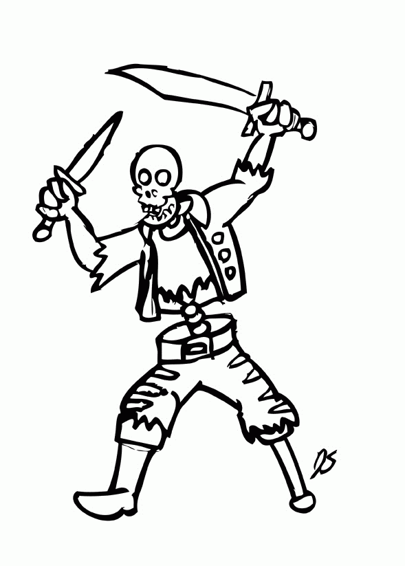 Printable Skeleton Coloring Pages - Coloring Home