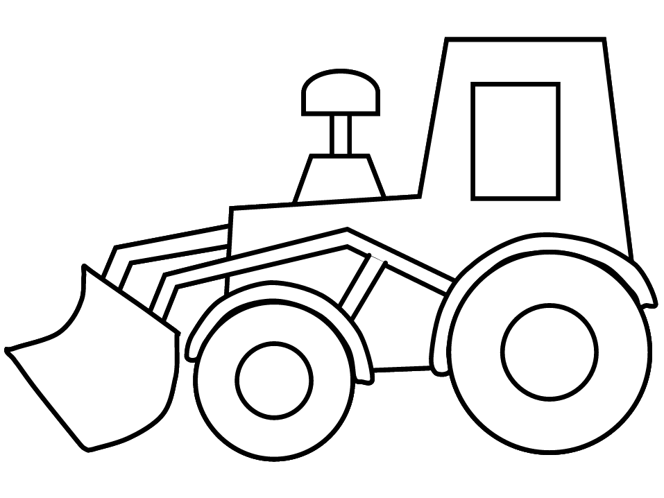 Construction Trucks - Coloring Pages for Kids and for Adults