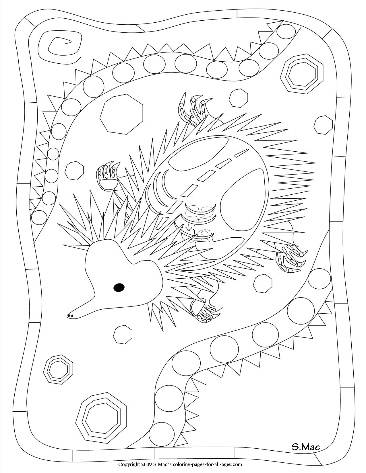 X-ray Art Coloring Pages – S.Mac's Place to Be