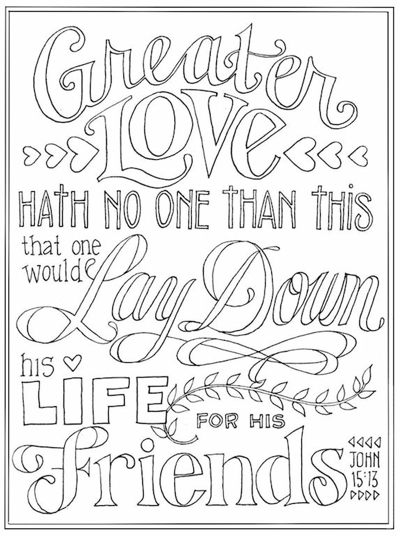 Coloring Pages for Valentine's Day - Flanders Family Homelife