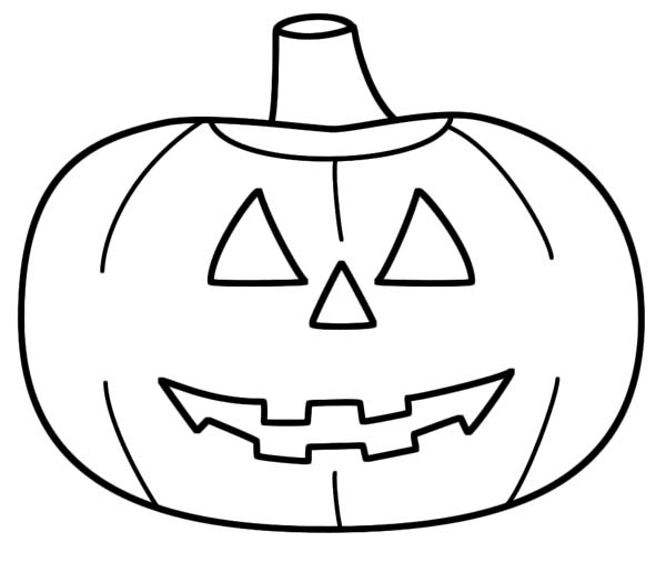 Halloween Jack O'lantern Coloring Pages Coloring Home