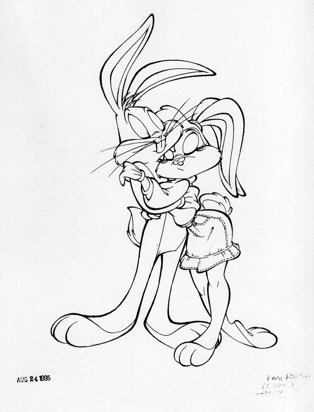 9 Pics Baby Bugs Bunny Lola Coloring Pages