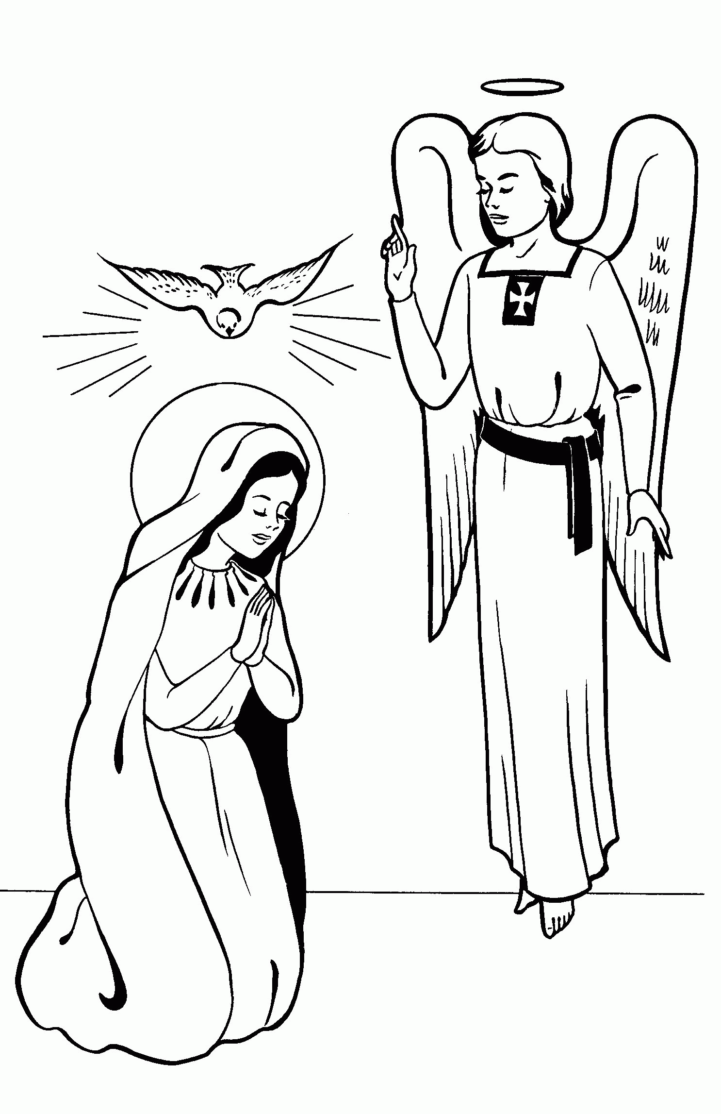 Ash Wednesday Coloring Page - Coloring Home