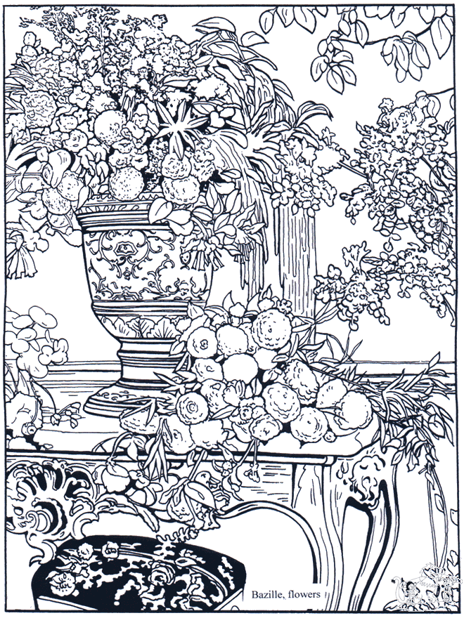 Classical Art Coloring Pages - Coloring Pages For All Ages - Coloring Home
