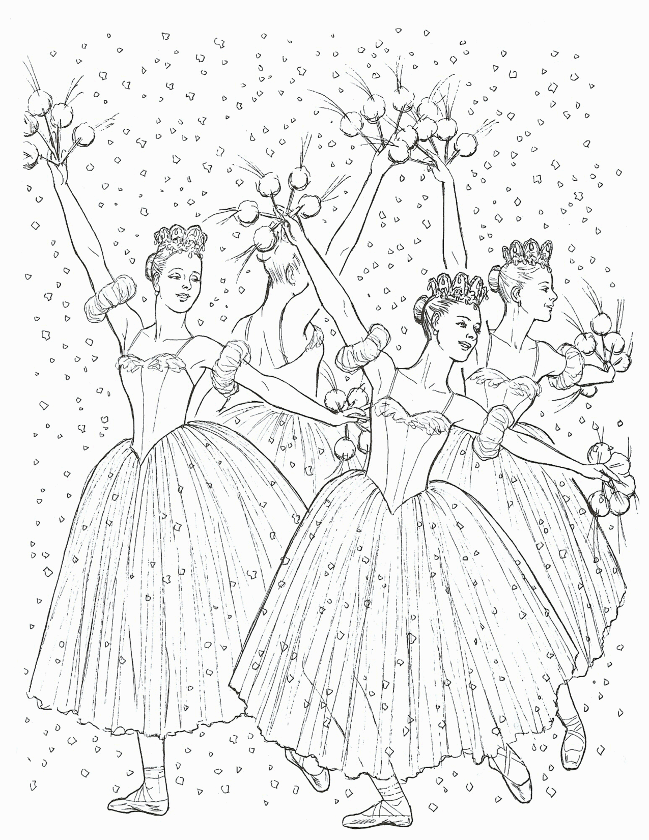 Coloring Pages for Young Dancers | Coloring Pages ...