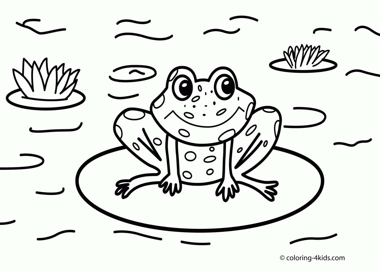 Nature Scene Coloring Sheets - Coloring Pages Now