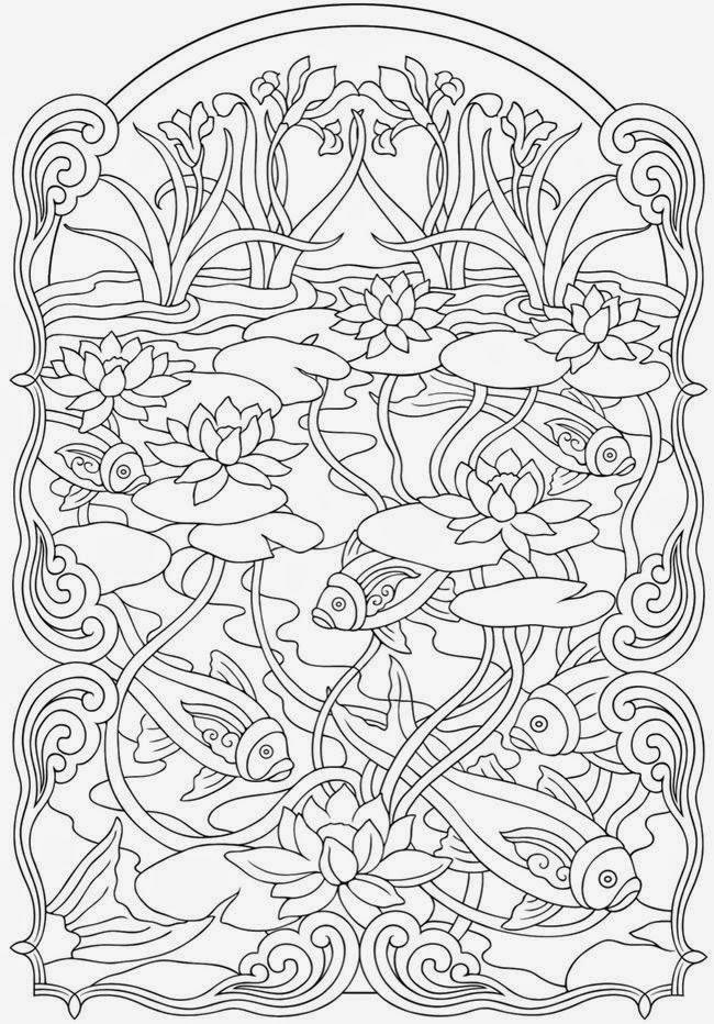 Free Printable Detailed Coloring Pages for