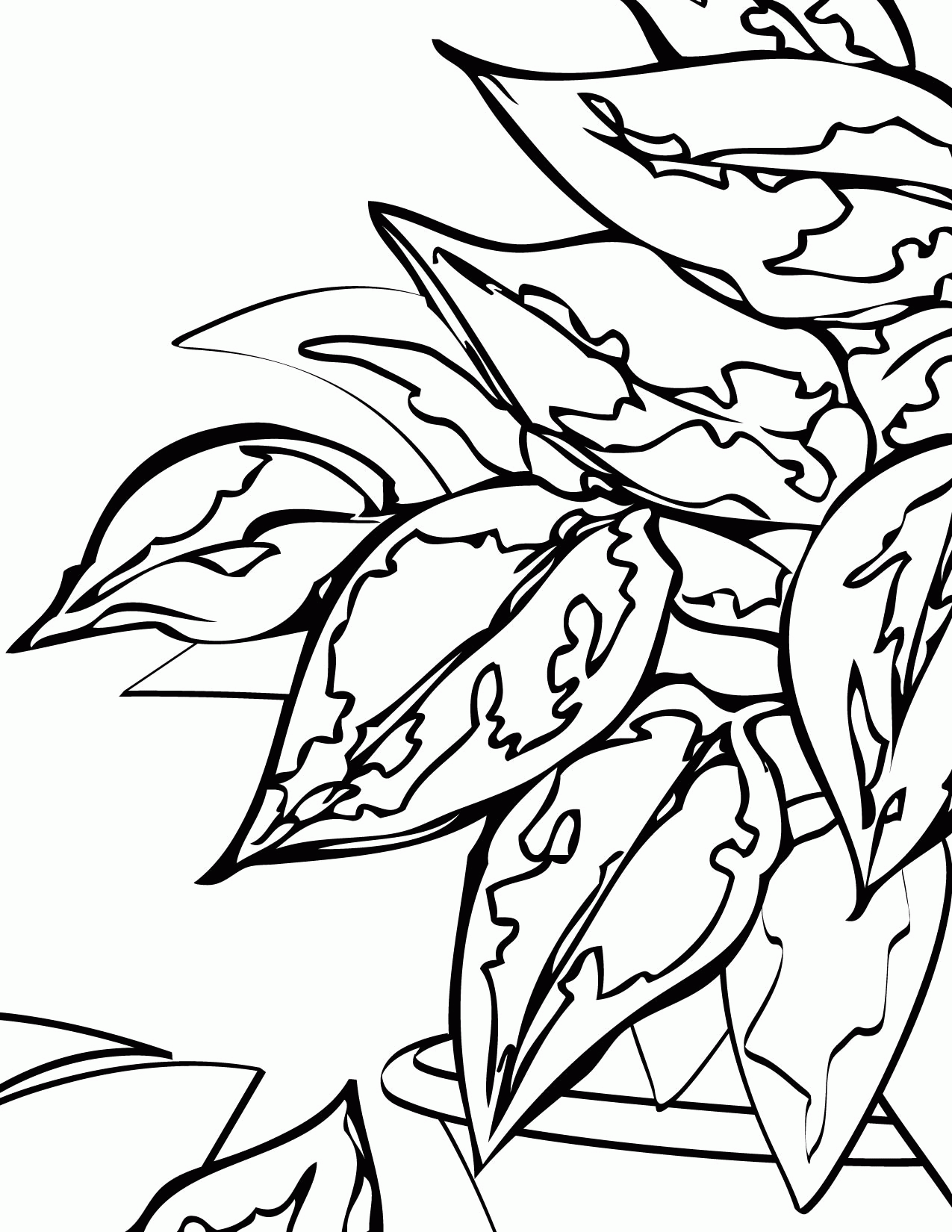 Plants Coloring Pages Printable Coloring Home