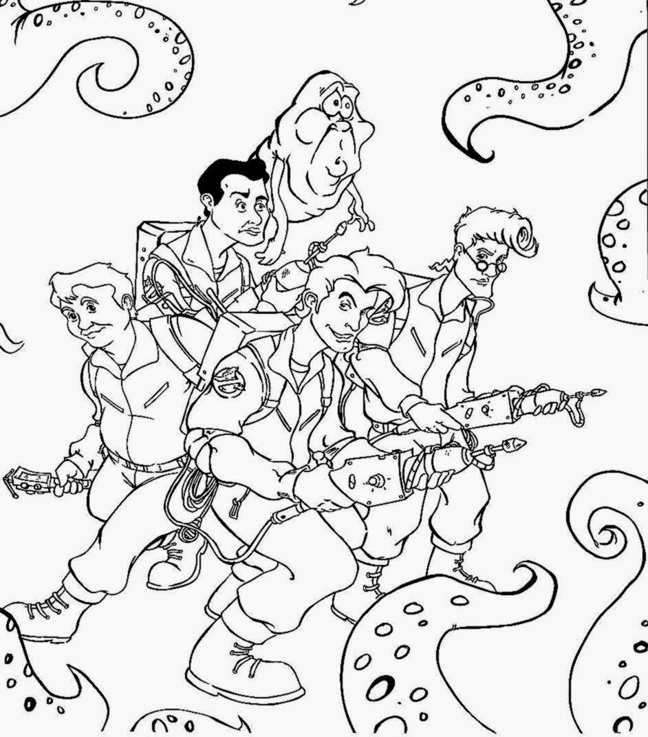 Ghostbusters Coloring Book | Free Coloring Pages