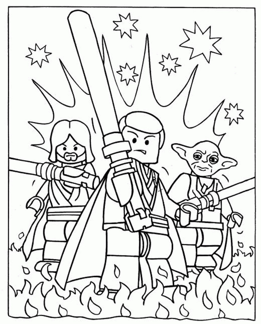 Star Wars Lego Free Coloring Pages - Coloring Home
