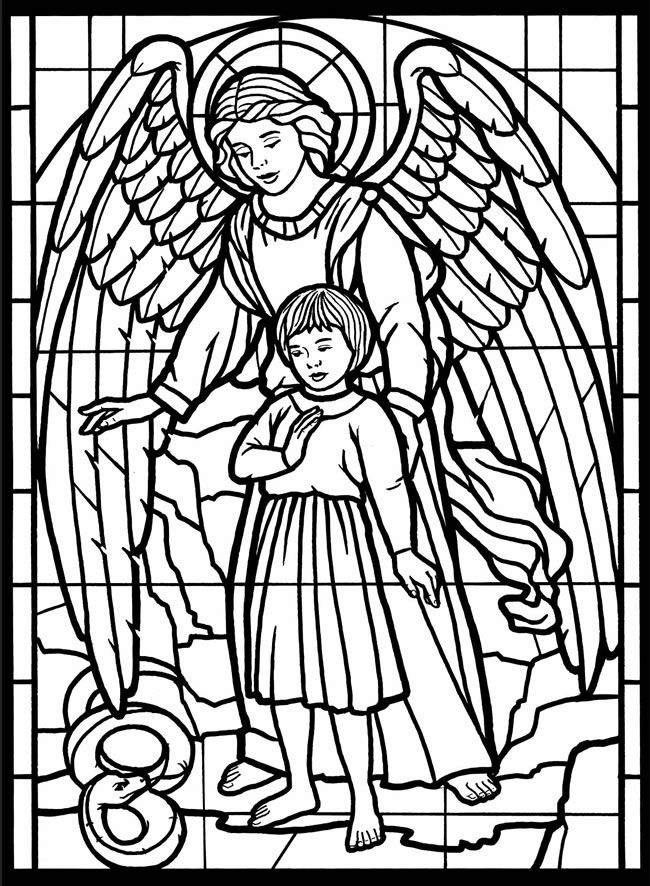 Church Window Coloring Pages - Coloring Home