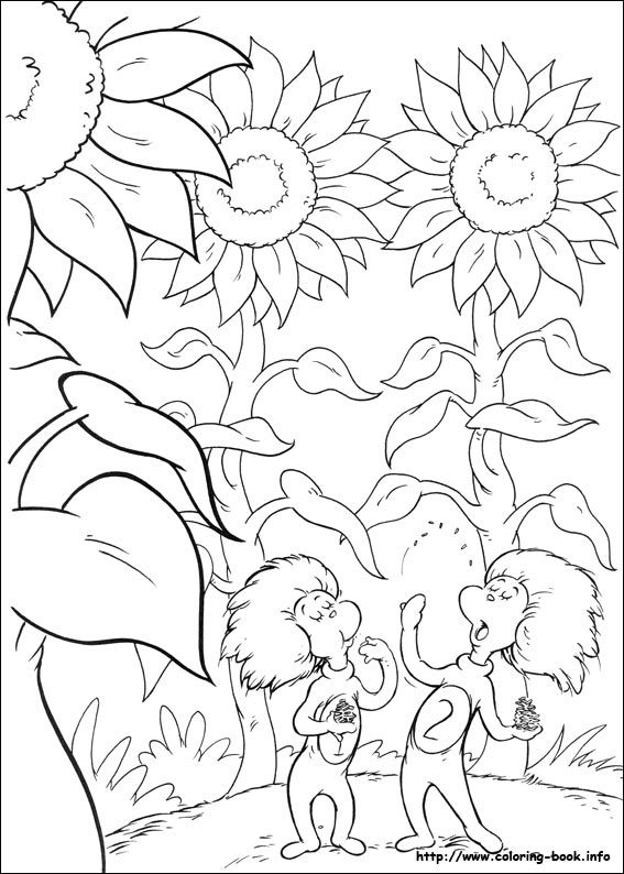 Cat In The Hat Coloring Page - Coloring Home