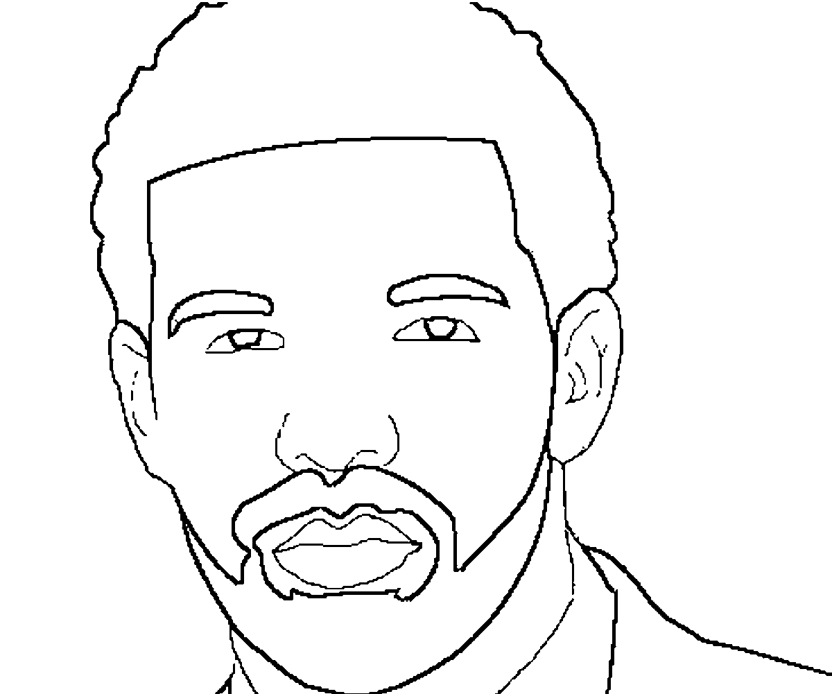 Drake Rapper Coloring Pages - Coloring Home