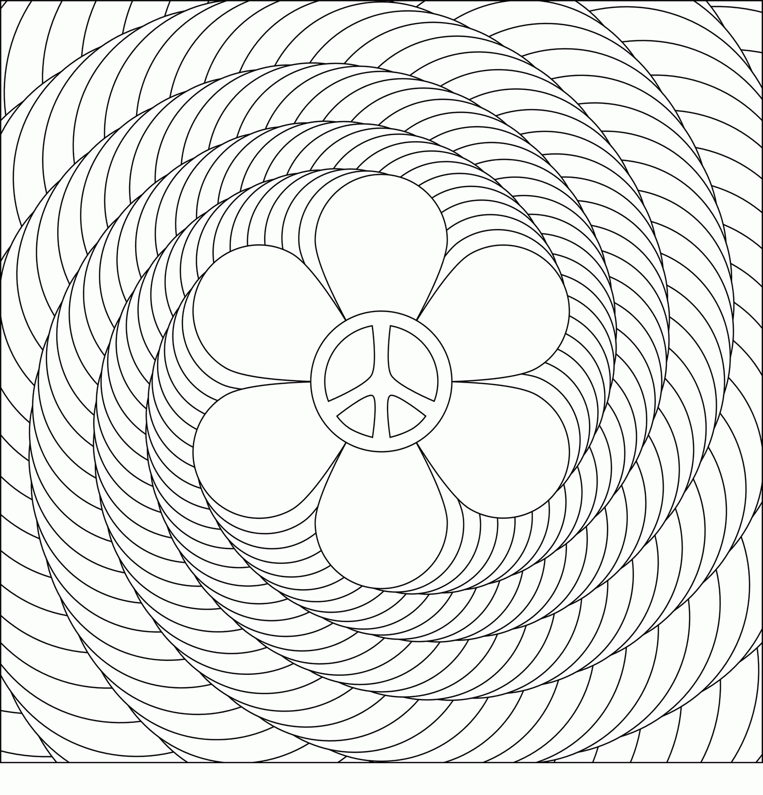 Optical Illusion Coloring Pages Printable Coloring Page Coloring Home