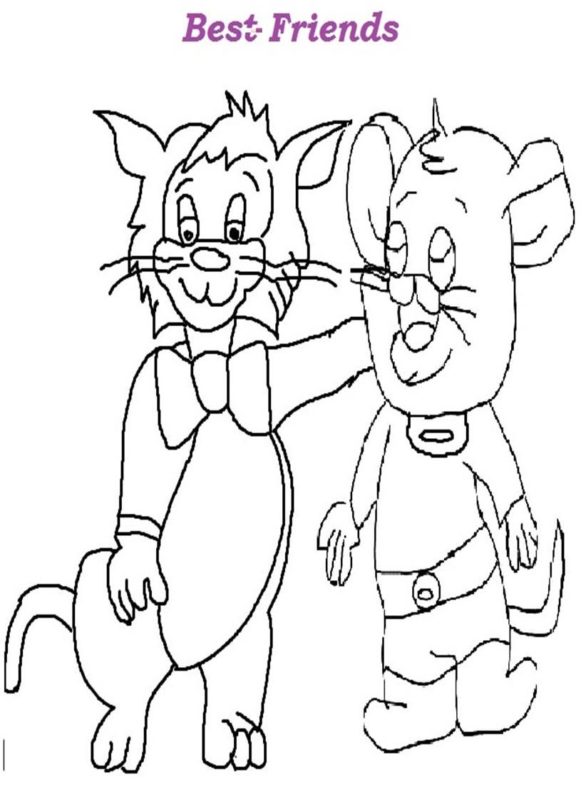 friendship day coloring pages | Only Coloring Pages