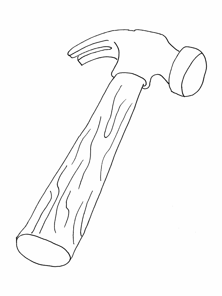 Hammer Construction Coloring Pages & Coloring Book | Coloring pages, Free coloring  pages, Flag coloring pages