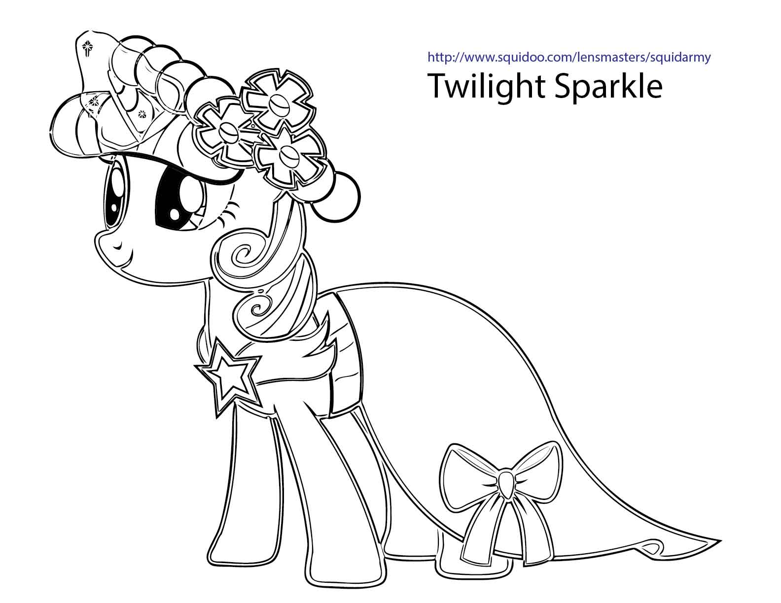 8 Pics of Twilight Sparkle As A Princess Coloring Pages - My ...