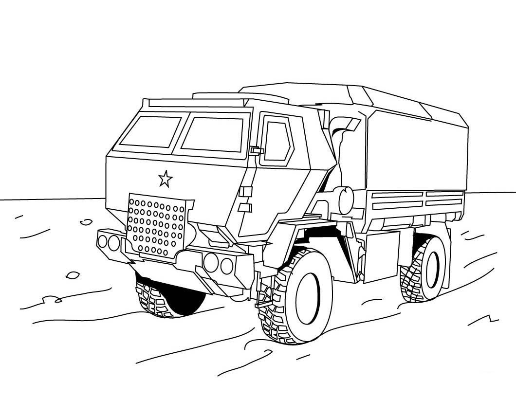 Truck Coloring Pages - GetColoringPages.com