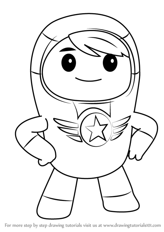 Learn How to Draw Xuli from Go Jetters (Go Jetters) Step by Step : Drawing  Tutorials