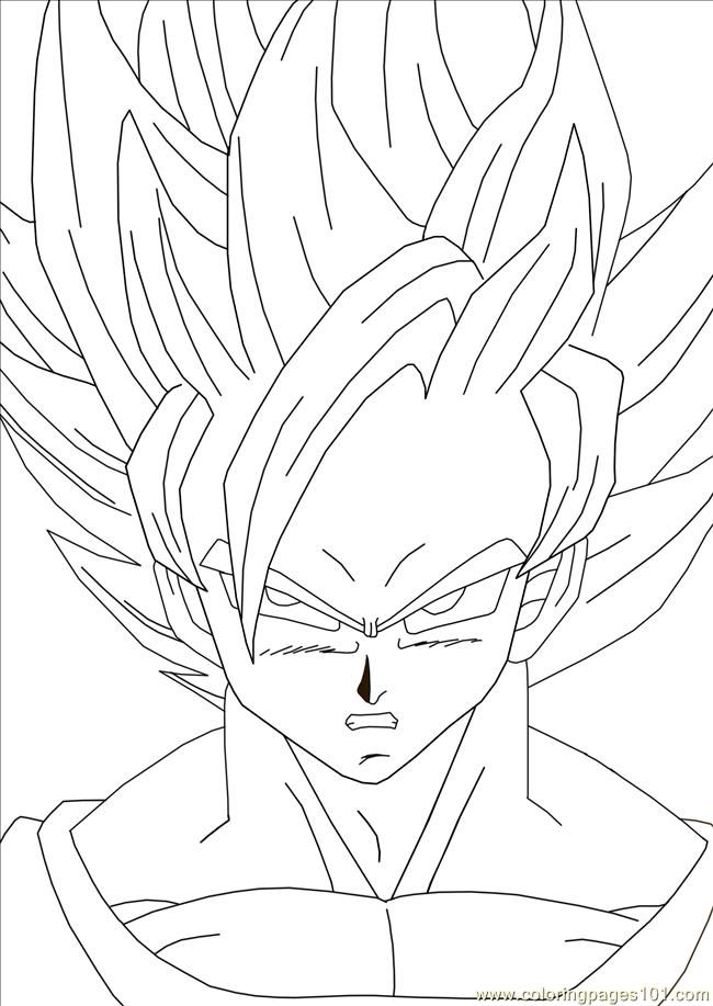 Goku Coloring Pages To Print - Coloring Home