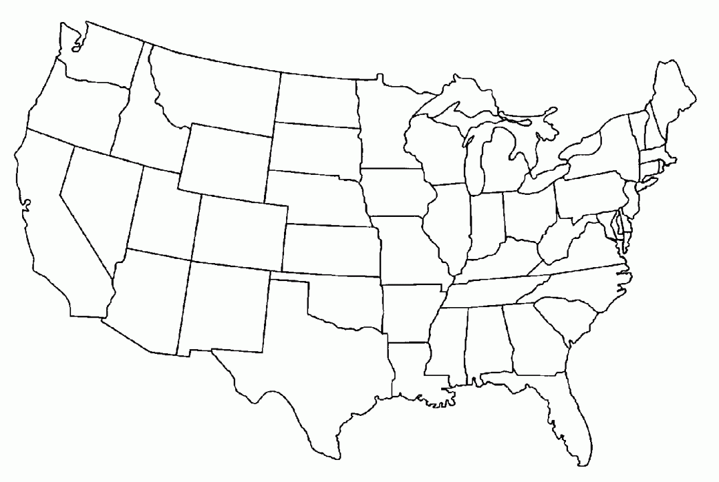 states-coloring-page