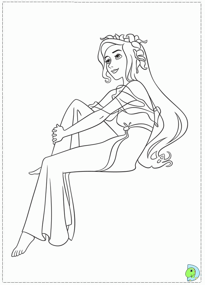 Disney Enchanted Princess coloring pages | Coloring Pages