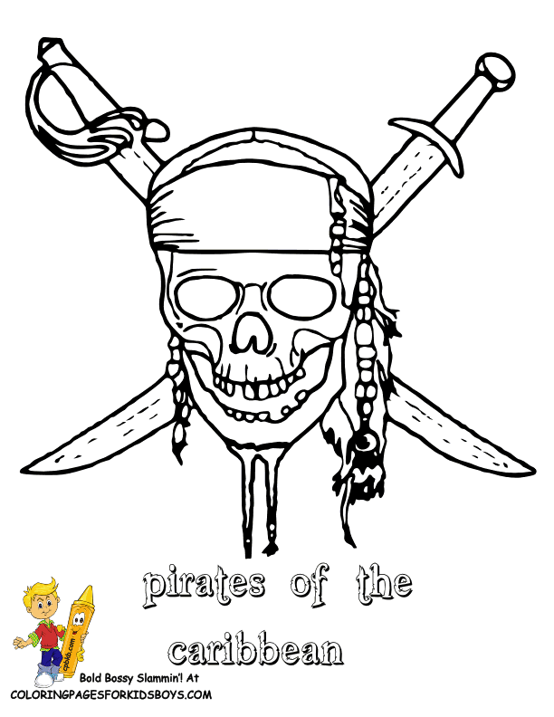Pirates Caribbean Coloring Pages | Pirates of the Caribbean | Free 