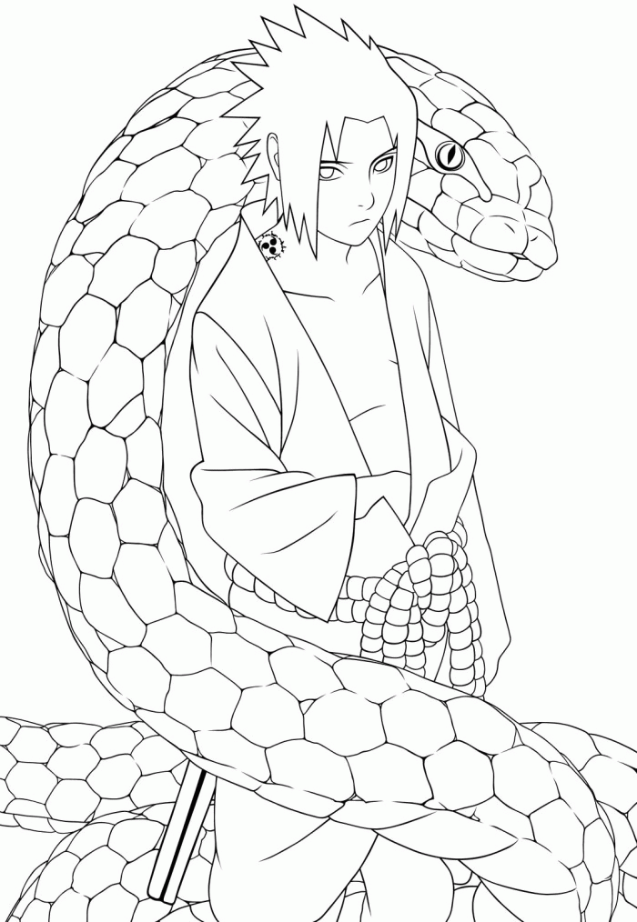 Naruto Coloring Pages Online - Coloring Home
