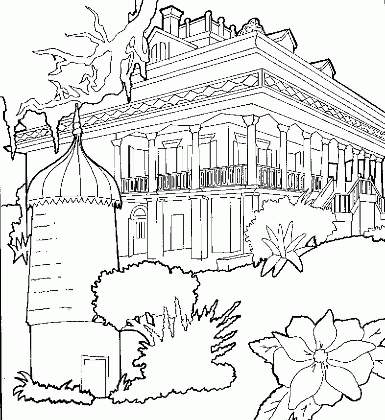 Hard Halloween Coloring Pages For Adults Coloring Home