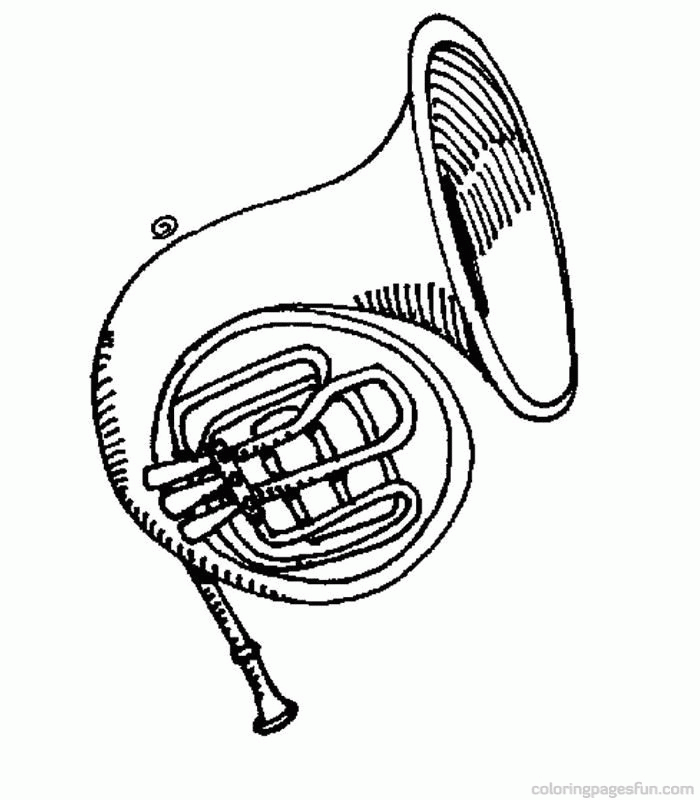 Musical Instruments Coloring Pages 53 | Free Printable Coloring 