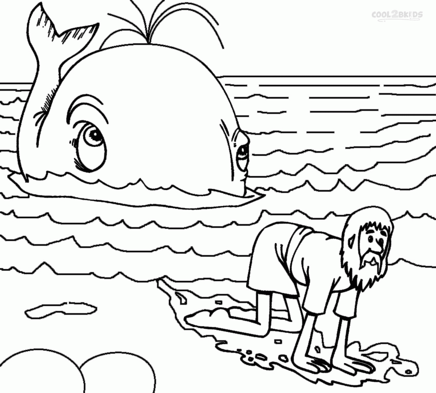 Free Jonah Coloring Page - Coloring Home