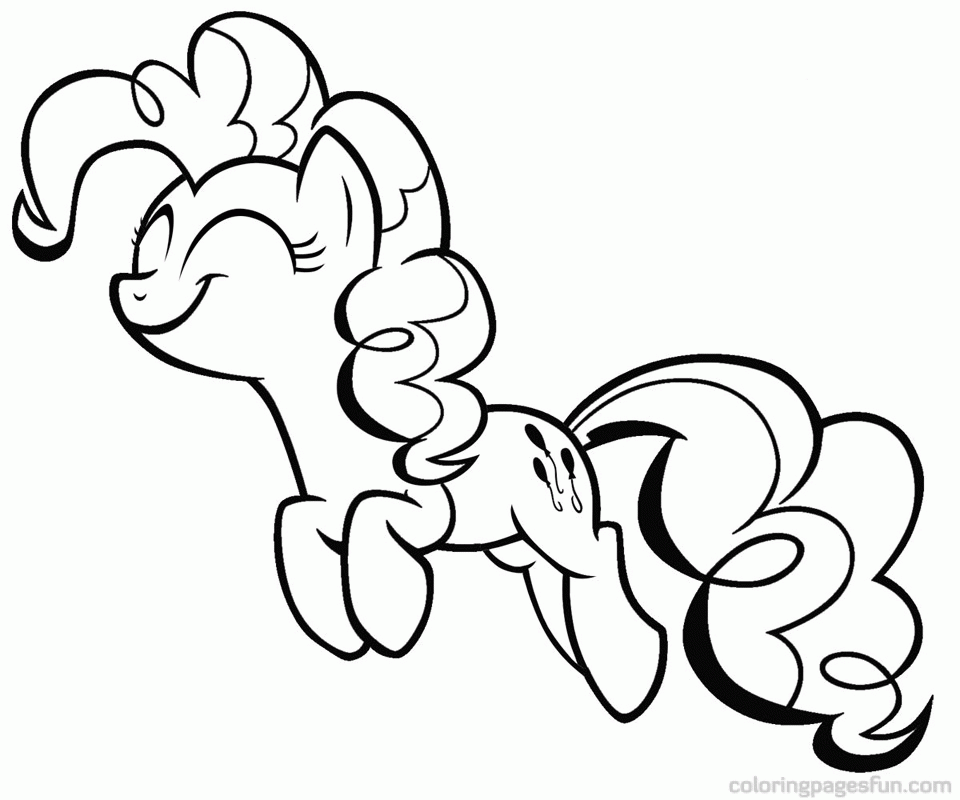 Pinkie Pie Mlp Coloring Pages - Coloring Home